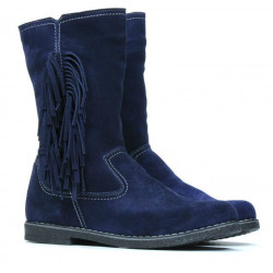 Damskie buty 3242 indigo welur
