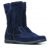 Damskie buty 3242 indigo welur