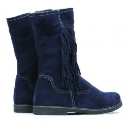 Damskie buty 3242 indigo welur