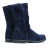 Damskie buty 3242 indigo welur