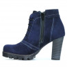Botki damskie 1137 indigo antylopa