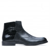 Buty męskie 488 czarno-komibowane