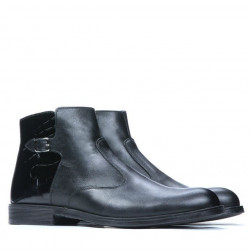 Buty męskie 488 czarno-komibowane