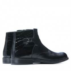 Buty męskie 488 czarno-komibowane