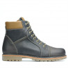 Buty męskie 489 tuxon cafe+brązowy