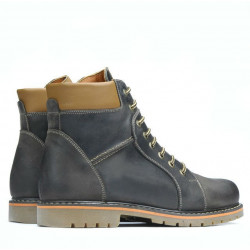 Buty męskie 489 tuxon cafe+brązowy