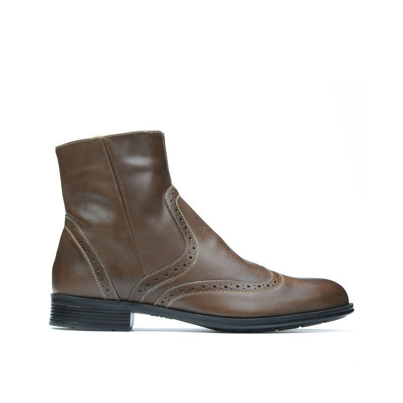 Buty męskie 477 brązowe