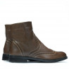 Buty męskie 477 brązowe