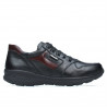 Nastolatki buty sportowe 397 czarne+bordowe