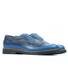 Casualowe buty męskie 829 a indigo kombinowane