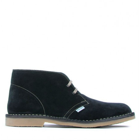Damskie botki 7100 czarny welur