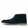 Damskie botki 7100 czarny welur