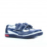 Dziecięce buty 16-1c indygo+biały