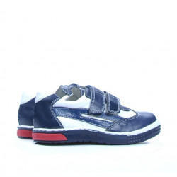 Dziecięce buty 16-1c indygo+biały