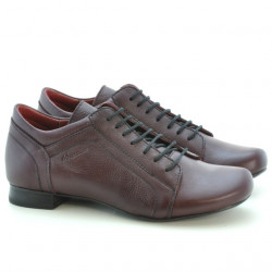 Buty casual damskie 645 bordowe