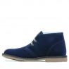 Damskie botki 7100 indigo welur