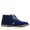 Damskie botki 7100 indigo welur
