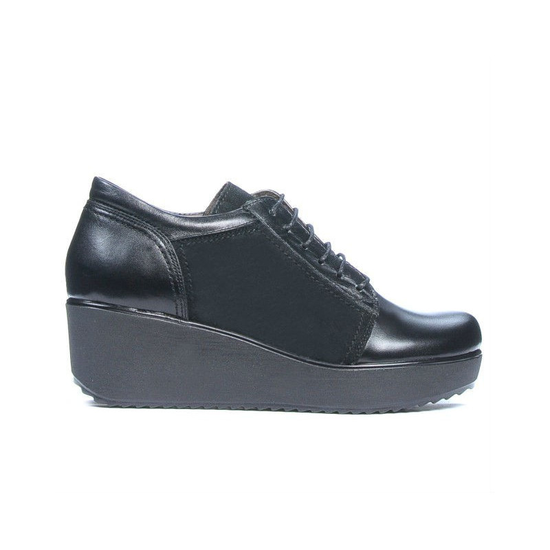 Damskie buty casual 668 czarno płaczące