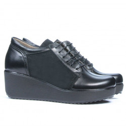 Damskie buty casual 668 czarno płaczące
