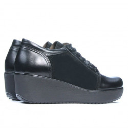 Damskie buty casual 668 czarno płaczące