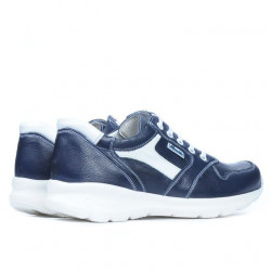 Buty sportowe młodzieżowe 397 indygo+białe