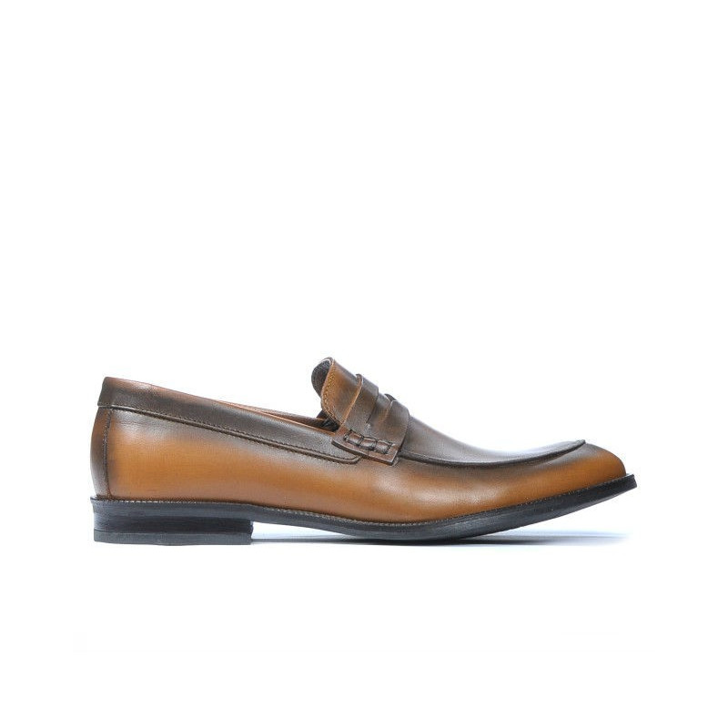 Eleganckie buty męskie 815 a brązowe