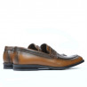 Eleganckie buty męskie 815 a brązowe