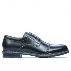 Casualowe / eleganckie buty męskie 756-1 czarne