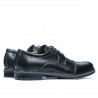 Casualowe / eleganckie buty męskie 756-1 czarne