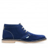 Męskie botki 7300 indigo zamsz