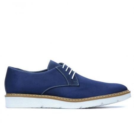Buty casual męskie 832 bufo indigo