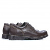 Buty casualowe / eleganckie męskie 805 brązowe