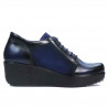 Damskie buty casual 668 indigo kombinowany