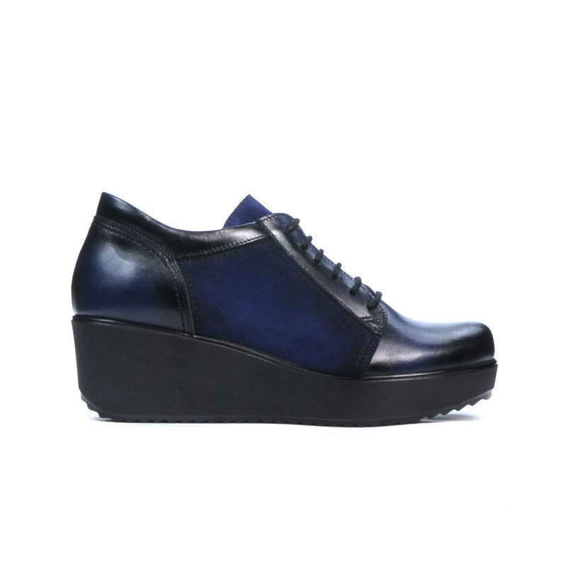 Damskie buty casual 668 indigo kombinowany