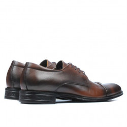 Eleganckie buty młodzieżowe 388 a brązowe