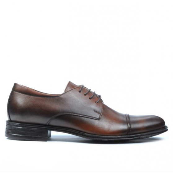 Eleganckie buty młodzieżowe 388 a brązowe