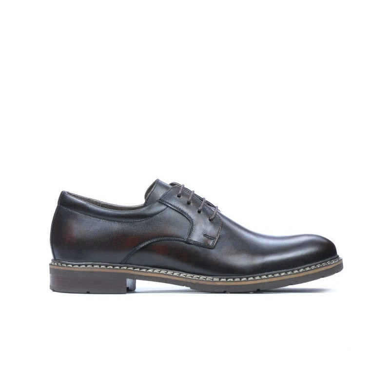 Buty casualowe / eleganckie męskie 755-1 a brązowe