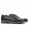 Buty casualowe / eleganckie męskie 755-1 a brązowe