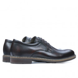 Buty casualowe / eleganckie męskie 755-1 a brązowe