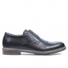 Buty casual / eleganckie męskie 756-1 a brązowy
