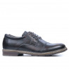 Buty casual / eleganckie męskie 756-1 a brązowy