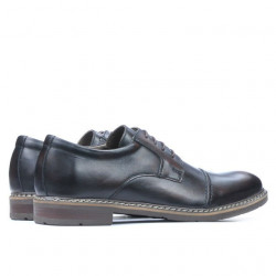 Buty casual / eleganckie męskie 756-1 a brązowy