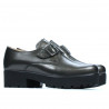 Casualowe buty damskie 670 w lakierowanym miedzianym kolorze