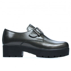 Casualowe buty damskie 670 w lakierowanym miedzianym kolorze