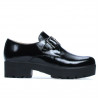 Damskie buty casual 670 lakierowane czarne