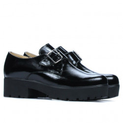 Damskie buty casual 670 lakierowane czarne
