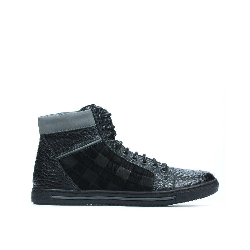 Czarne + szare buty męskie 467