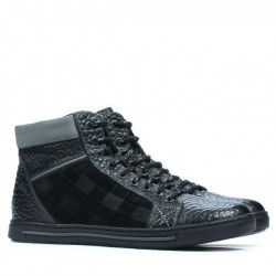 Czarne + szare buty męskie 467