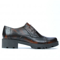 Damskie buty casual 669 a brązowe