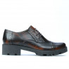 Damskie buty casual 669 a brązowe